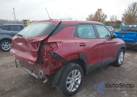 2021 Chevrolet Trailblazer Fwd Ls from USA, damaged, VIN KL79MMS25MB075267